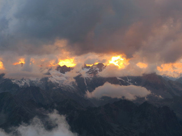 Ötztaler Alpen vom Hohen Nebelkogel aus (14. Aug.)