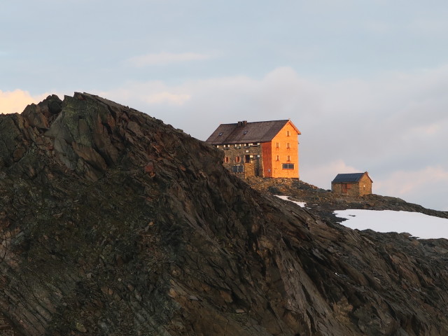 Hochstubaihütte, 3.174 m (15. Aug.)