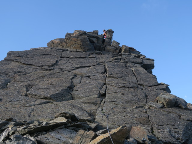 Miriam zwischen Warenkarseitenspitze und W&uuml;tenkarferner (15. Aug.)
