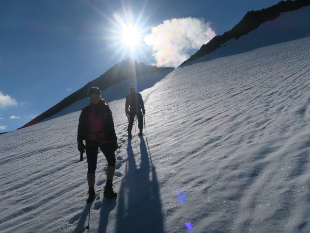 Miriam und Christoph am W&uuml;tenkarferner (15. Aug.)