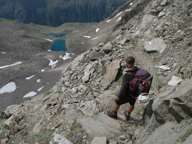 Christoph zwischen Hochstubaih&uuml;tte und Oberem Seekar (15. Aug.)