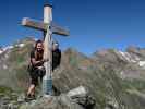 Miriam und Christoph am Egesengrat, 2.631 m (13. Aug.)