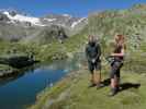 Christoph und Miriam beim Egesensee (13. Aug.)