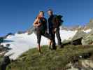 Miriam und Christoph zwischen Station Gamsgarten und Daunjoch (14. Aug.)