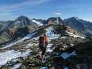 Miriam und Christoph am Hinteren Daunkopf, 3.225 m (14. Aug.)