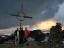 Miriam, Christoph und ich am Hohen Nebelkogel, 3.211 m (14. Aug.)