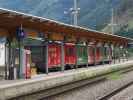 R 8718 im Bahnhof Unzmarkt, 735 m (20. Aug.)