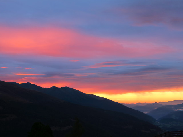 von der Grazer Hütte Richtung Nordosten (20. Aug.)