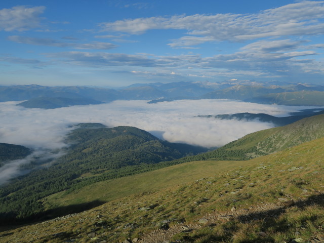 Weg 787 zwischen Bockleiteneck und Rossscharte (20. Aug.)