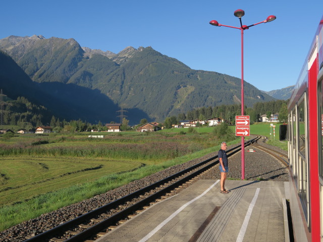 Bahnhof Neukirchen am Gro&szlig;venediger, 834 m (26. Aug.)