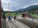 Bahnhof Neukirchen am Großvenediger, 834 m (28. Aug.)