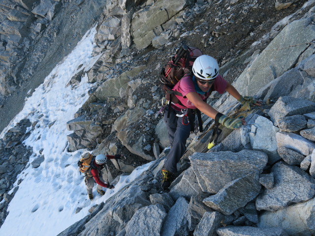 Christoph und Gudrun zwischen Kuchelmooskees und Reichenspitze (27. Aug.)