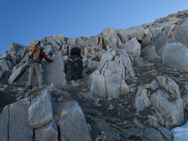 Christoph und Gudrun zwischen Kuchelmooskees und Reichenspitze (27. Aug.)