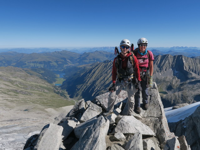 Christoph und Gudrun zwischen Kuchelmooskees und Reichenspitze (27. Aug.)