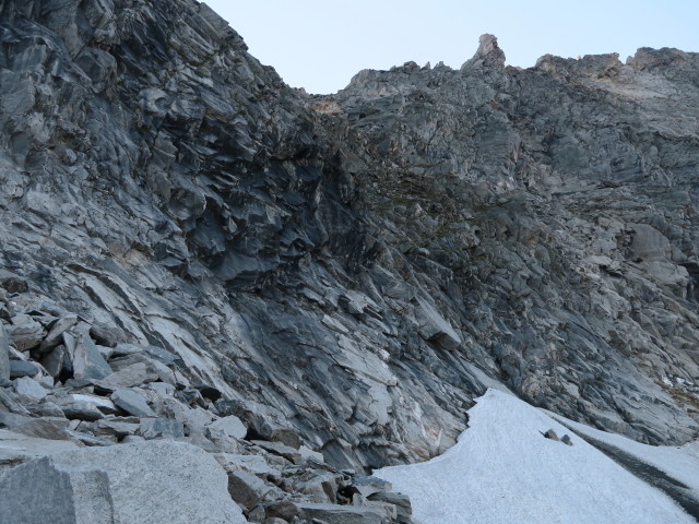 Weg 512 zwischen Kuchelmooskar und Gamsscharte (28. Aug.)