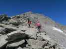 Christoph und Gudrun zwischen Zillerplattenscharte und Zillerplattenspitze (26. Aug.)