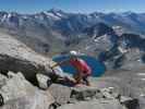 Gudrun zwischen Zillerplattenscharte und Zillerplattenspitze (26. Aug.)