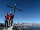 Gudrun und Christoph auf der Reichenspitze, 3.303 m (27. Aug.)