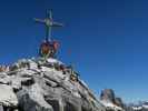 Christoph, Gudrun und ich am Kuchelmooskopf, 3.214 m (27. Aug.)