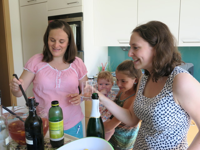 Katrin, Emma, Anja Liv und Sabine