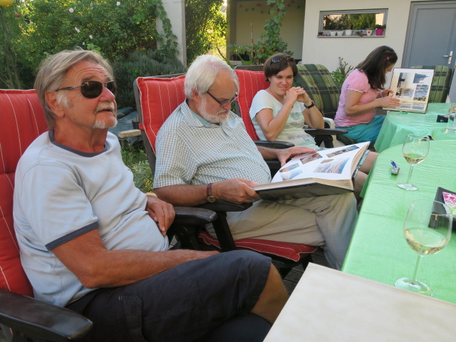 Papa, Herwig, Kerstin und Katrin