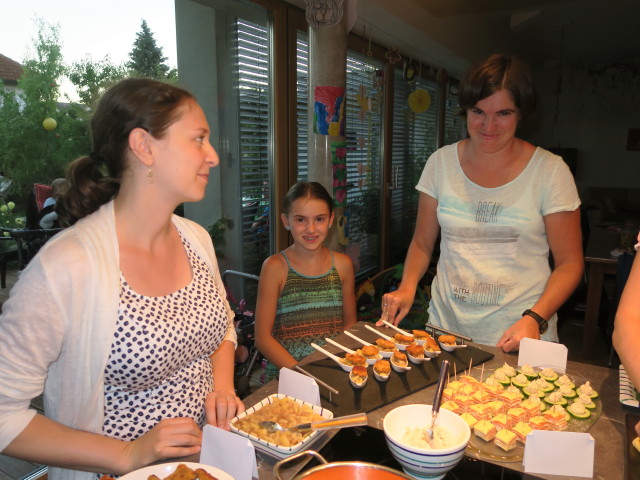 Sabine, Anja Liv und Kerstin