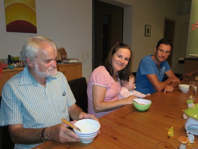 Herwig, Katrin, Emma und Stefan