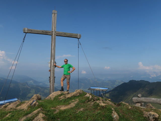 Ich am Hochetzkogel, 1.739 m (11. Sept.)