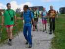 ?, Ralf, Gabriele, Ilka, ?, Johanna und Richard auf der Ehrenbachhöhe (9. Sept.)