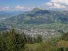 Kitzbühel von der Hocheckhütte aus (9. Sept.)