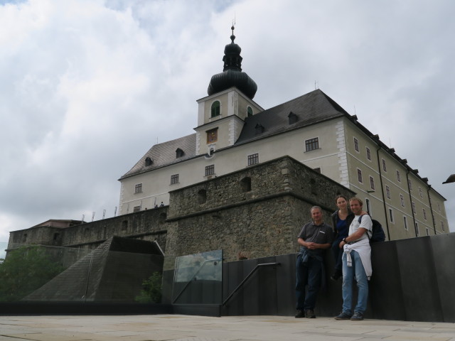 Erich, Sabine und ich in der Burg Forchtenstein