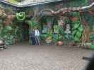 Sabine und ich beim Reptilienzoo