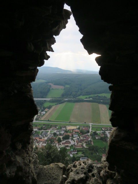 Gleißenfeld von der Ruine Türkensturz aus