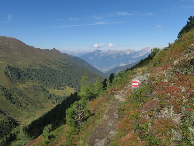 Weg 119 zwischen Sendersbach und Adolf-Pichler-Hütte (24. Sept.)