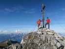 Ich und Eric am Steingrubenkogel, 2.633 m (24. Sept.)