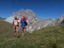 Ich und Eric am Weg 116 zwischen Schlicker See und Starkenburger Hütte (25. Sept.)