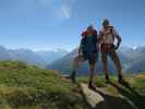 Eric und ich am Weg 116 zwischen Schlicker See und Starkenburger Hütte (25. Sept.)