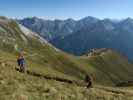 Eric und Eva-Maria am Weg 116 zwischen Schlicker See und Starkenburger Hütte (25. Sept.)