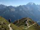 Eric und Eva-Maria am Weg 116 zwischen Schlicker See und Starkenburger Hütte (25. Sept.)