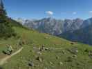 Eva-Maria und Eric am Weg 115 zwischen Starkenburger Hütte und Schönegg (25. Sept.)