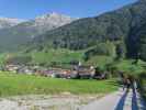 Eric und Eva-Maria zwischen Bacherhof und Neustift im Stubaital (25. Sept.)