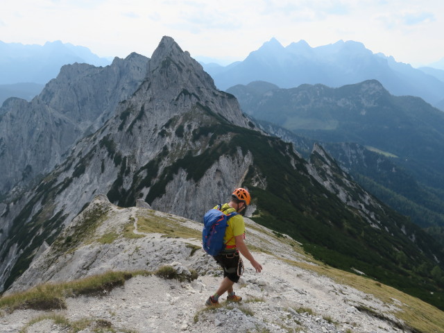 Axel zwischen Mayrbergscharte und Hochgscheid-Sattel (1. Okt.)