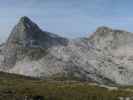 Wagendrischelhorn und Großes Häuselhorn vom Unteren Plattelkopf aus (1. Okt.)