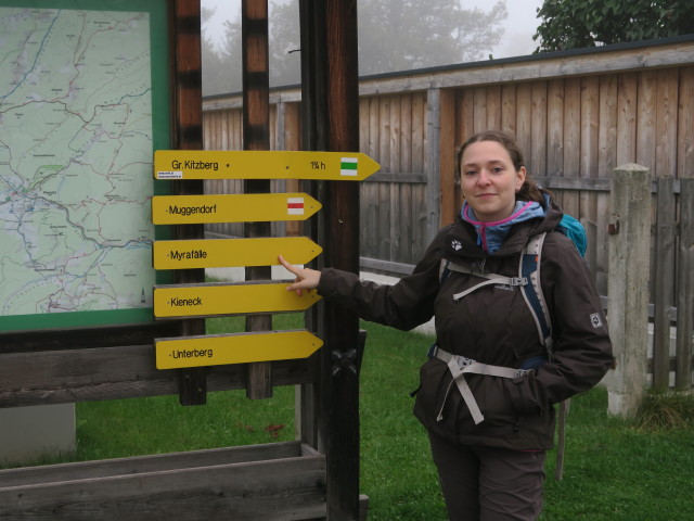 Sabine beim Bahnhof Pernitz-Muggendorf, 430 m