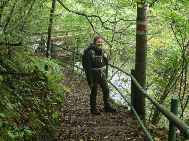 Sabine zwischen Pernitz und Marienthal