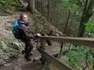 Sabine in der Steinwandklamm