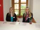 Pamela und Elisabeth im Hotel Althof in Retz