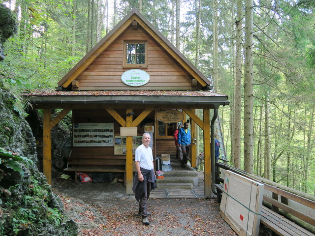 Erich bei der Ötscher-Tropfsteinhöhle, 710 m