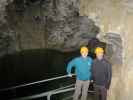 Ötscher-Tropfsteinhöhle: Ich und Erich beim Untersee