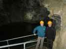 Ötscher-Tropfsteinhöhle: Ich und Erich beim Untersee